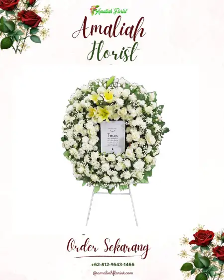 Krans Bunga Duka Kurung